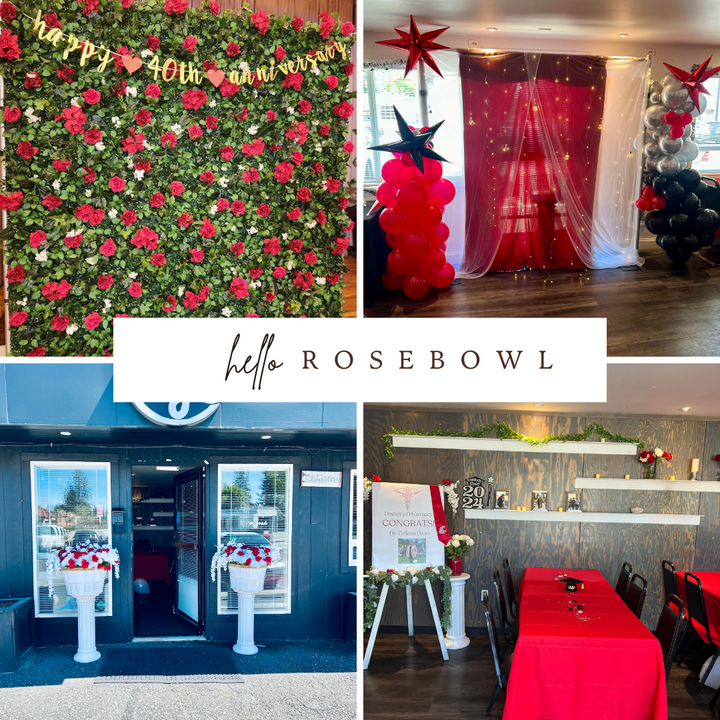 Flower Wall, Rose Bowl